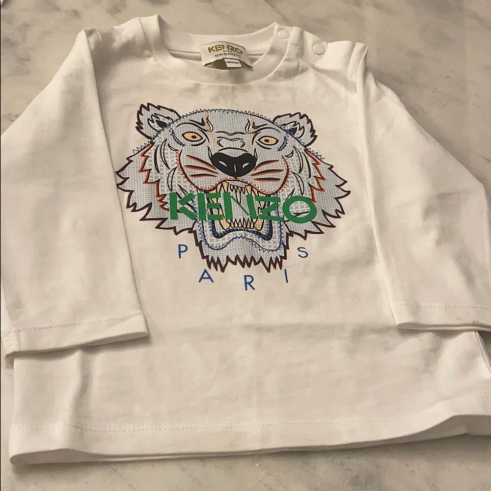 Infants size 12 month long sleeve Kenzo shirt